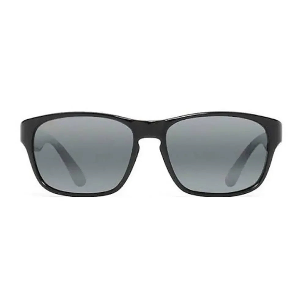 Maui Jim Black Grey Mixed Plate Polarized Sunglasses